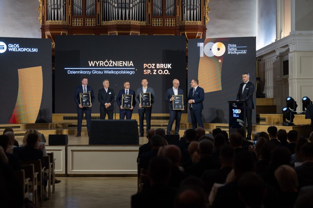 Scena gali Złotej Setki Wielkopolski 2026